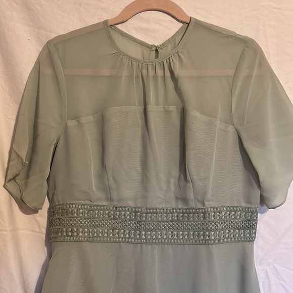 JJs House | Dresses | Sage Green Short Sleeve Dress | Poshmark